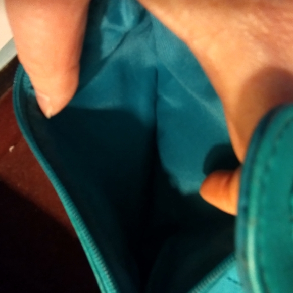 Turquoise Bifold Wallet - Picture 6 of 11